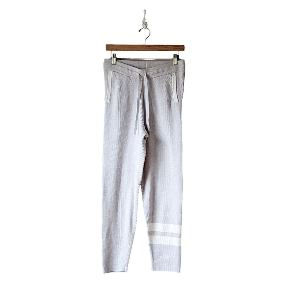FAHERTY Sweater‎ Pants Organic Cotton & Cashmere Soft Fireside Size S Gray